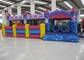 Commercial Cartoon Inflatable Obstacle Courses Digital Printing 10 X 4m Enviroment - Friendly