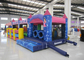 Commercial Cartoon Inflatable Obstacle Courses Digital Printing 10 X 4m Enviroment - Friendly
