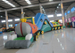Smooth Funny Inflatable Obstacle Courses High Durability 14 X 1.8 X 3.3m Customized