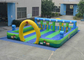 Inflatable race course sport game colourful Inflatable playing field for children under 12 years old