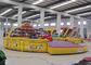 Commercial Inflatable Sports Games / Gladiator Game Safe Nontoxic Customized