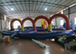 Outdoor Race Track Inflatable Sports Games 12 X 12m 0.55mm Pvc Tarpaulin Fireproof