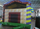 Custom Christmas Bounce House 4.8 X 5.3m , Commercial Inflatable Christmas House