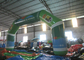 Full Painting Inflatable Race Arch , Advertising Decoration Inflatable Start Finish Arch