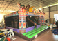 Amusement Park Inflatable Bouncy Castle With Slide , Commercial Little Kids Jumping Castles