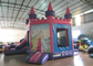 Attractive Princess Bouncy Castle 5.18 X 4.75 X 4.88m , Blow Up Jump House Double Stitching