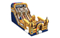 Egyptian Pharaoh Themed Commercial Inflatable Water Slides Long And High For 3 - 15 Years Old Children
