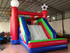 New inflatable football bouncer house inflatable baseball jump house soccer bouncer with slide on sale