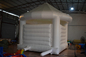 White Colour 0.55mm PVC Tarpaulin Inflatable Jumpers For Wedding CE UL EN14960