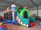 Circus Clown Themed Inflatable Fun City For Multiplay 2 - 3 Years New Inflatable Clown Obstacle Course