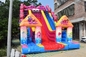 SGS Commercial Inflatable Water Slides / Octopus Double Dry Slide For Children Big Fun