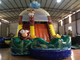 Forest Elephant Animals Commercial Inflatable Water Slides Standard For Kids Under 15