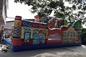 Building Themed Inflatable Fun City Simulate Construction Place Waterproof PVC Material