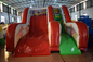 PVC Tarpaulin Forest Commercial Inflatable Water Slides / Outdoor Mini Dry Slide