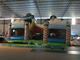 Playground Equipment Inflatable Airplane Jumping House 8-18 Children Capacity