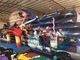 Star Wars Fun City Square Sharp Inflatable Jumping House / Inflatable Bounce House Multiplay
