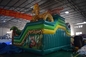Forest Inflatable Animals Fun City Giraffe Lion Jumping House With Slide