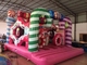 Digital Printing Inflatable Candy Bounce House For Christmas Festival Inflatable