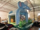 Cute Elephant Bouncy Inflatable Jump House For Kindergarten / Family Party