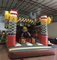 PVC Material Inflatable Construction Themed Bounce House Size 3.5x4.5x4.5m