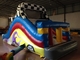 Small Size Inflatable Dry Slide 5-7 Children Capacity / Kids Bouncy Castle With Slide