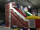 Customized Commercial Inflatable Water Slides / Blow Up Soldier Castle Guard Themed PVC Dry Slide