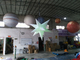 Inflatable Star With LED Light , Oxford Material Inflatable Advertising Products