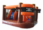 Inflatable pirate themed mini jump gray colour inflatable pirate topic painting bouncer for sale