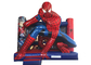 Commercial Spiderman Theme for Adult and Kids Inflatable bounce House Castle with Obstacles and Small Tunnel