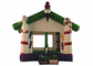 Simple Inflatable Ice Cream Bouncer / Inflatable Candy Bouncer House With Roof