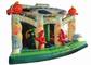 Beautiful Colourful Commercial Inflatable Water Slides Undersea World Theme 0.55mm Pvc Tarpaulin