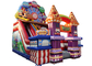 Ferris Wheel Inflatable Fun City With Digital Printing , Childrens Jumping Castle