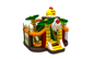 Inflatable Combos Outdoor Jungle Chicken Egg Inflatable Bouncer House With Dry Slide Inflatable Castle Combo