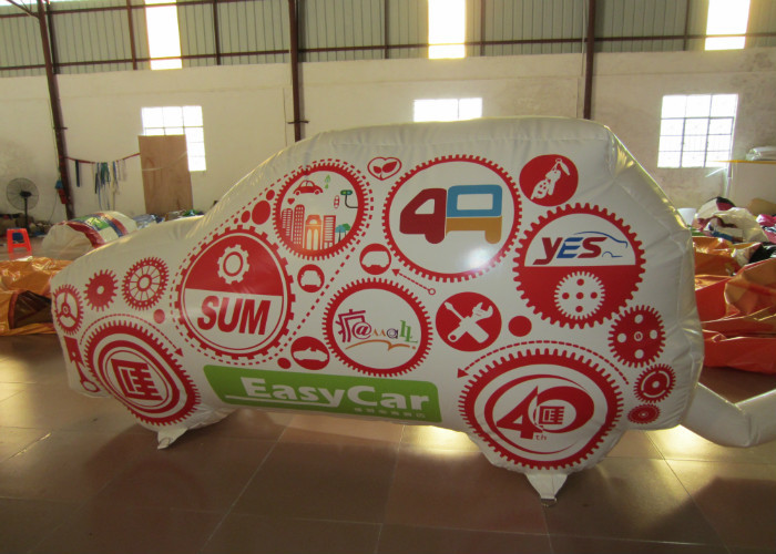Standing Inflatable Advertising Signs Car For Advertising Commercial ...