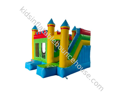 Customized Commercial PVC Inflatable Combos Castle Inflatable Slide