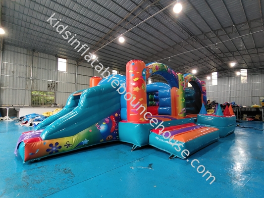 Indoor Playground Inflatable Bouncer Combo With Slide Gaint Inflatable Amusement Park