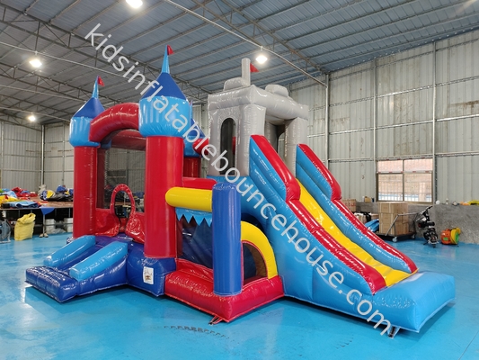 Outdoor Medieval Bounce Castle Inflatable Bouncy House With Slide Combo Inflatable Jumping House For KIds