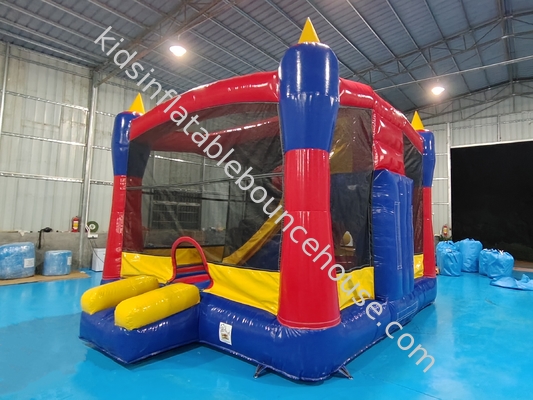 Simple inflatable mini combo castle for commercial actitivies small inflatable combo castle for baby