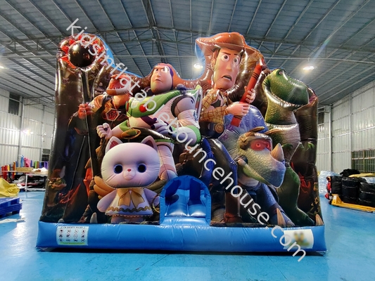 New Design Digital Printing Inflatable Bounce House With Slides Toy Story Inflatable Jumping Castle For Kids