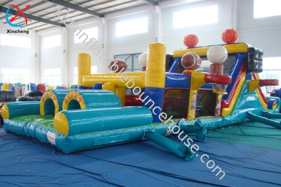 Factory Outdoor Games Inflatable Obstacle Courses Commercial Inflatable Castle