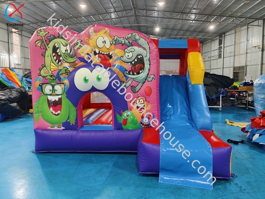 Commercial Inflatable Bug Bouncy House With Slide Inflatable Inflatable Castle
