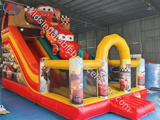 Inflatable Slide The Cars Inflatable Dry Double Slides Castle