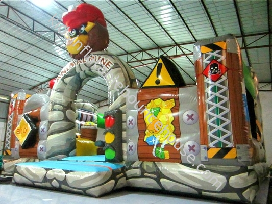 Supplier The Gorilla Inflatable Fun City Inflatable Jumping House Amusement Park