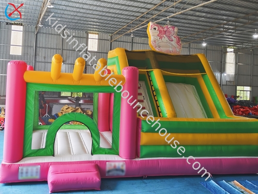 Manufacture Bouncy Castle My Little Pony Inflatable Jumping House With Slide Combo
