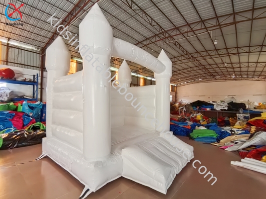 Manufacturer Inflatable White Wedding Bouncy House Inflatable Jumping Castle For Kids