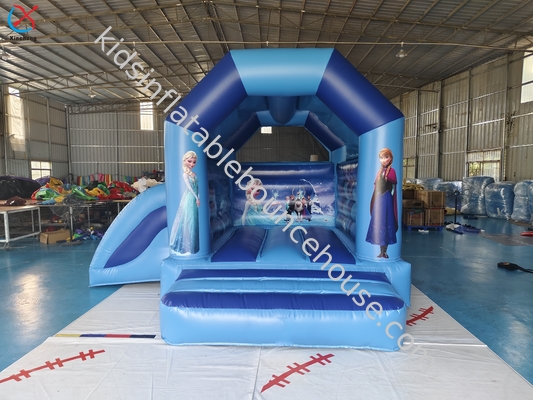 Suppiler Inflatable The Frozen Princess Elsa Bouncy House With Slide Combo