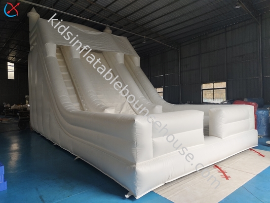 Commercial Inflatable Dry Slide Wedding bouncy house For Wedding Party Event
