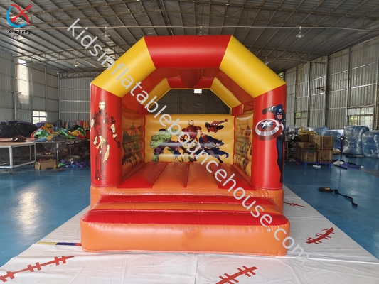 Commercial Inflatable the Marvel Heroes Jumping House Inflatable Bouncy Castle