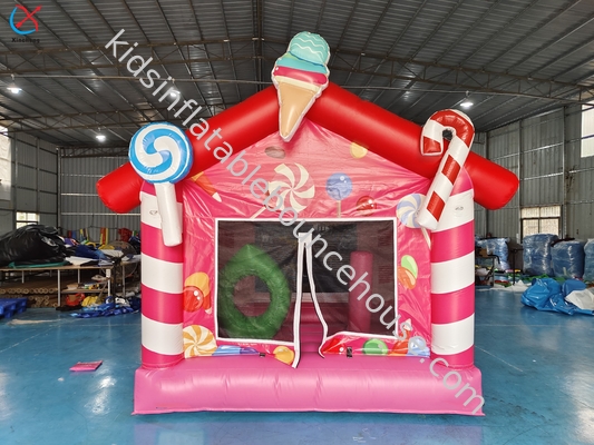 Commercial Grade Inflatable Bounce House Candy House Inflatable Jumping Castle