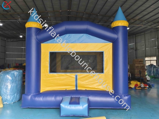 Factory OEM/ODM Inflatable Jumping House Blue Square Bouncy House Castle